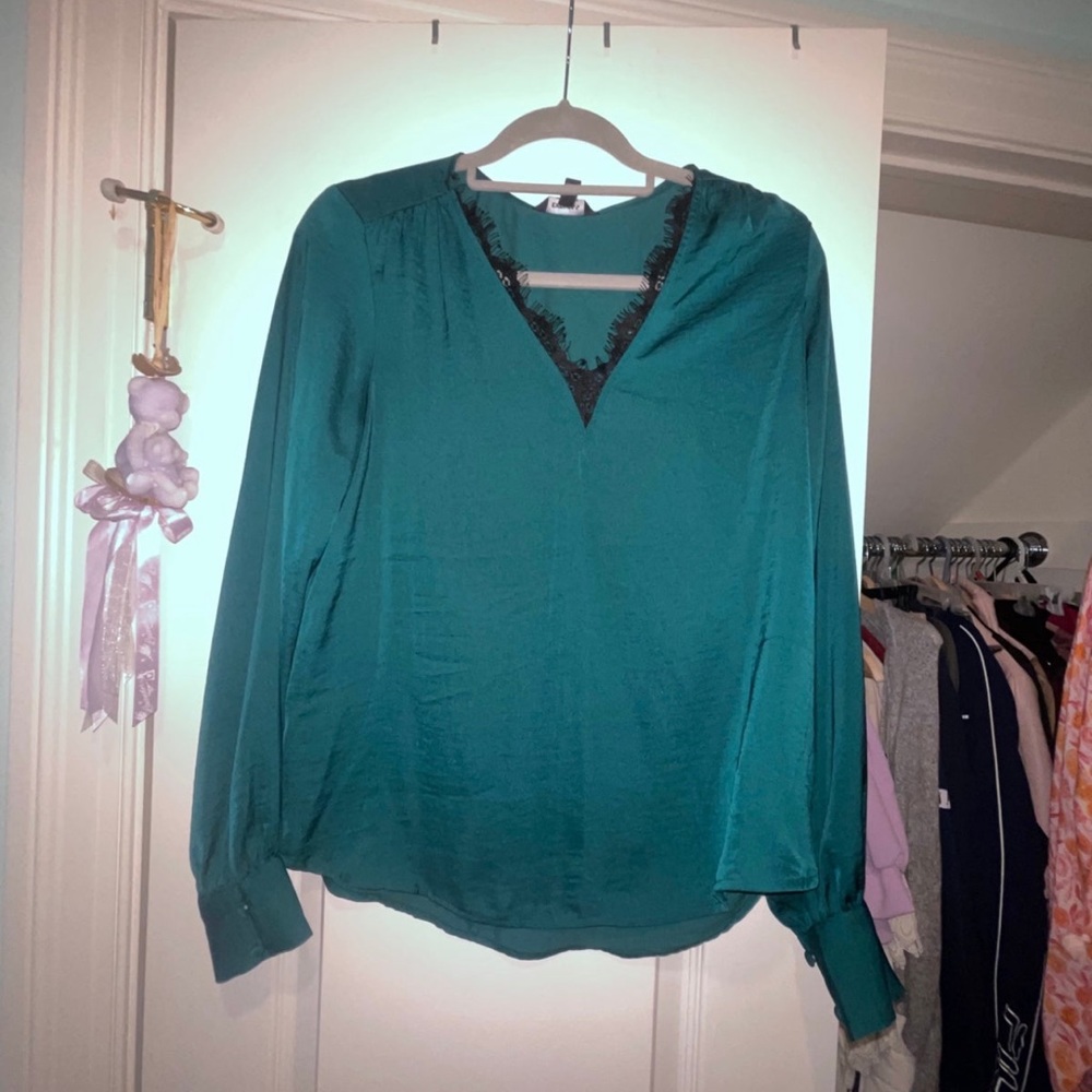 Express lace blouse